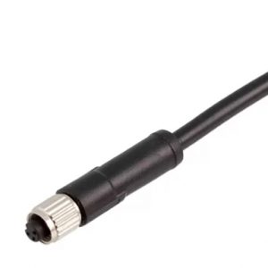 M5 Straight Female Overmolded Plug