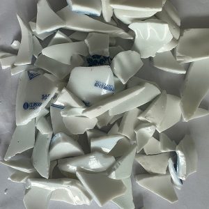 Milky White Bottle & Jar Cullet