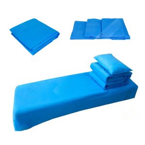 Disposable medical bedding set