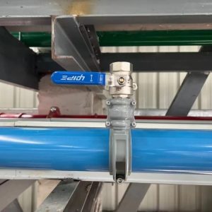 Aluminum compressed air pipe