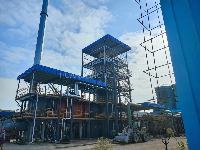 Hazardous Waste Incineration Device for Hubei Shengling