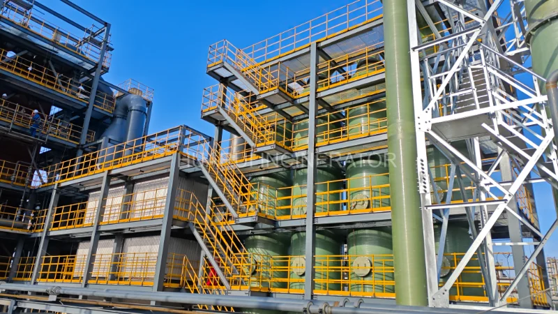 Waste liquid and waste gas incineration device