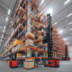 High Density Very Narrow Aisle Pallet Racking