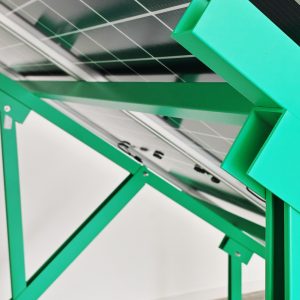 Photovoltaic panel frames