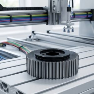 High-precision blackened straight-tooth gears