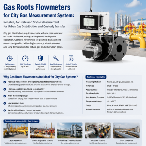 City Gas Flow Measurement: Why Custody Transfer Demands Precision Metering