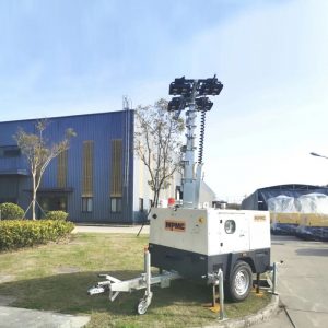 Which Suppliers Provide Diesel-Battery Hybrid Lighting Towers for Nighttime Construction and Emergency Projects?