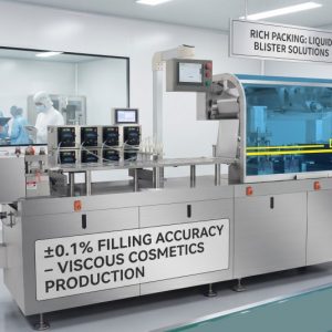 Liquid Blister Packing Machine With ±0.1% Filling Accuracy