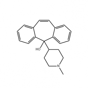 5-(1-Methyl-4-Piperidyl)-5H-Dibenzo[a,d]-Cyclophen-5-ol