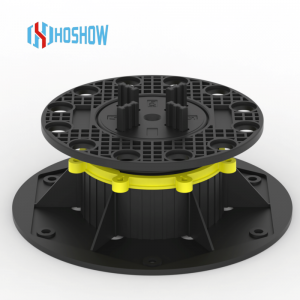 (A-3) Modern Design Ceramic Solar Roof Tiles Pedestal for Hospital Hotel PVC & PP Material Flooring