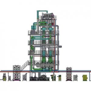 Vertical Gluing Machine