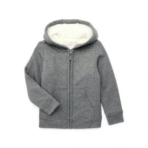 FLEECE LINING ZIP HOODIE