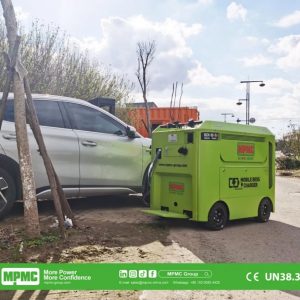 Standalone EV Charging Units for Temporary Public Charging at Shopping Centres, Stadiums and Event Venues